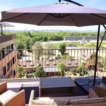 Panorama Apartment Vienna - Free Parking, Sauna & Fitness Екстер'єр фото